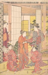 Fiatal nő egy tálca édességgel, 1780-1795.