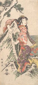 Kabuki Ac és Segawa Chrysanthemum Woman Good Member, 1788. alkotó: Katsukawa Shun