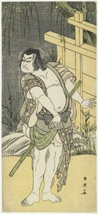 Sakata Hangoro _ Ii As Tamba no Suketaro _, 1791 alkotó: Katsukawa Shun