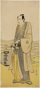A színész Ichikawa Danjuro V mint Tambaya Suketaro az On