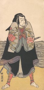 Ichikawa Dan Juro V, nem? 1780. alkotó: Katsukawa Shunko
