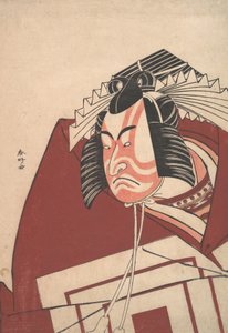 Ichikawa Dan Juro V tagja Ah, Performanse egy ideig? 1789. alkotó: Katsukawa Shunko