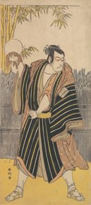 Kabuki a c and r Ichikawa Dan Juro V ,? 1788-90. alkotó: Katsukawa Shunko