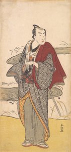 The Actor Matsumoto Koshiro 4th as a Man, ca. 1780. alkotó: Katsukawa Shunko