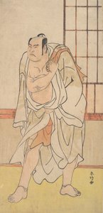 A harmadik Otani Hiroji, mint birkózó, kb. 1790.