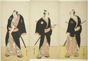 A színészek Ichikawa Danjôrô V mint Gokuin Sen