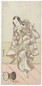 Táncoló színész alkotó: Katsukawa Shunsho