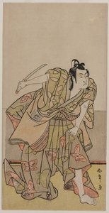 Ichikawa Monnosuke Good s Amikor ős voltam, kb. 1770-es évek. alkotó: Katsukawa Shunsho