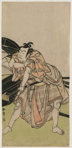 Ichikawa Yaozo jó mint Sakuramaru, 1776.