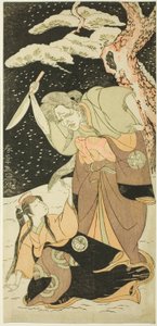 Dr. Nakamura Utaemon mint Karashi Baba Plan d Yoshizawa Sakinosuke Good mint Shirotae alkotó: Katsukawa Shunsho