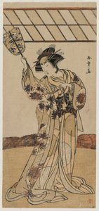 Segawa Kikunojō III mint Terror alkotó: Katsukawa Shunsho
