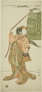 Tea Ac és r Arashi Nichinanji Idan Shing „Musume Do George” (Te Maida a Dosho MP-ben) alkotó: Katsukawa Shunsho