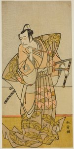 Ichikawa Danjuro V, mint Chichibu Shigetadaja alkotó: Katsukawa Shunsho