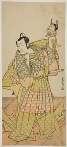 Team Ichikawa Dan Juro V As Kudo Yusuke tag Te Pay Meeting Position Softening Soga, Perfor Med At Te Nakamura Te Member Te First Gate, 1778 alkotó: Katsukawa Shunsho