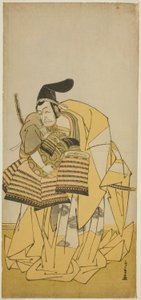 Ichikawa Grape Dye Jó mint Kusudo Saemon Suketsune Te Pay Camry Az ősökhöz kapcsolódó szavak, Perfor Med At Te Ichimura Te Ichimura Te First Month, 1776 alkotó: Katsukawa Shunsho