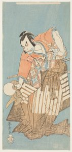 Nakamura Nakamura, mint Nagata Taro-tagja, Tee Pay ``Most Suehiro Genji (Tee Genji C rajongó az orvos ts sen th-nél) fényében. alkotó: Katsukawa Shunsho