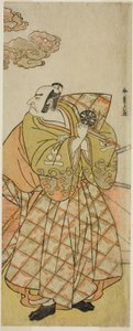 I. Nakamura Nakazo színész Watanabe no Tsuna szerepében a Shitenno Tonoi no Kisewata című darabban, a Nakamura Színházban a tizenegyedik hónapban, 1781 alkotó: Katsukawa Shunsho