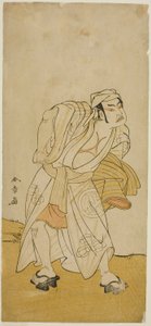 A színész, Nakamura Sukegoro II azonosítatlan szerepben alkotó: Katsukawa Shunsho