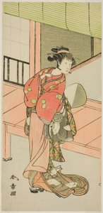 tee ac és r sanogawa ichimatsu jó tag ötlet tengeri sün akkumulátor mező út alkotó: Katsukawa Shunsho