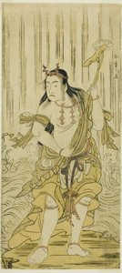 Gyere és változtasd meg a brokát puhaságát, lépj fel a tee Nakamura tee member th, 1780-ban alkotó: Katsukawa Shunsho