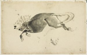 Futóló, 1815-1849 körül (tinta papíron)