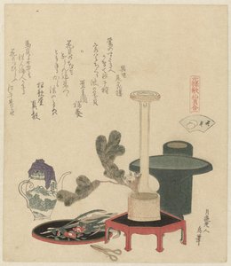 Virágkötészeti alkotó: Katsushika Hokusai