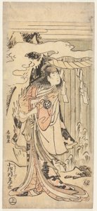 A női szerepek színésze alkotó: Katsushika Hokusai