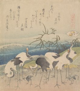 Foot Cam, fm Teserie s Genroku River Association, 1821. alkotó: Katsushika Hokusai