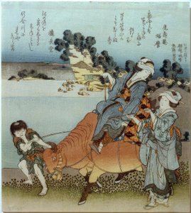 Koshigoe kilátása Shichirigahamából alkotó: Katsushika Hokusai