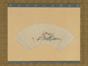 A részeg Asaina alkotó: Katsushika Hokusai