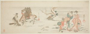 Gyógynövények gyűjtése alkotó: Katsushika Hokusai