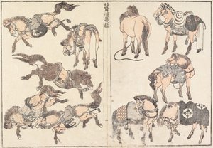 Lovak alkotó: Katsushika Hokusai