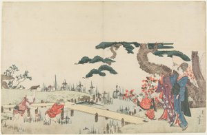 Iris Garden alkotó: Katsushika Hokusai