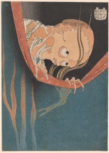 Kohada Koheiji, a „Ridge minutes dre d G assistent tes (Száz történet)” sorozatból alkotó: Katsushika Hokusai
