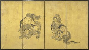 Lions alkotó: Katsushika Hokusai