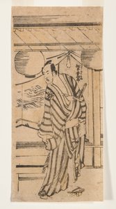 Matsumoto Ogi Asu Tsurigane Mibu, 1788-92 (DBock) alkotó: Katsushika Hokusai