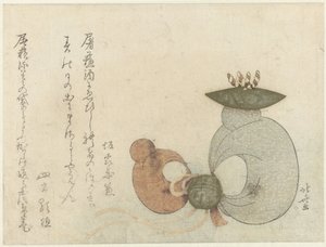 Majombabák alkotó: Katsushika Hokusai