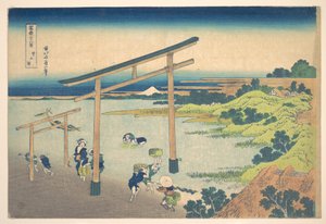 Noboto-öböl (Noboto no ura), a „A Fuji-hegy harminchat látképe” (Fugaku sanjūrokkei) című sorozatból alkotó: Katsushika Hokusai