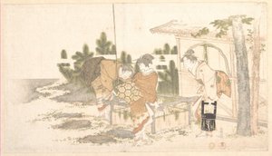 Nyomtatás alkotó: Katsushika Hokusai