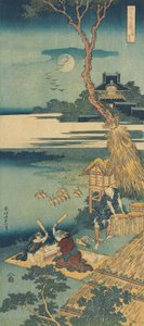 Nyomtatás a „Kínai és japán versek igazi tükre” sorozatból alkotó: Katsushika Hokusai
