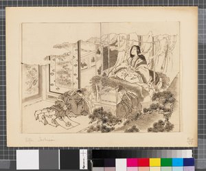 Jelenetek a japán-koreai háborúból, 18. század vége-19. század első fele (tus és tusfesték, papír) alkotó: Katsushika Hokusai