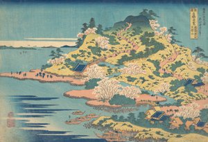 Mt. Tenpo At te net th of te ízlés ver tag Settsu P Rovinse oltás Anji Kawaguchi Mt. Tenpo. .. .. , 1827-30. alkotó: Katsushika Hokusai