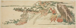 A tollas köpeny (Hagoromo) alkotó: Katsushika Hokusai