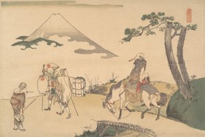 A Fuji-hegy teteje, kb. 1800. alkotó: Katsushika Hokusai