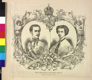 Ausztria császára és I. Ferenc József Erzsébet alkotó: Katzler Katzler