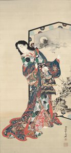 A pokol udvarhölgye alkotó: Kawanabe Kyosai
