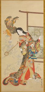 Pokoli forró víz alkotó: Kawanabe Kyosai