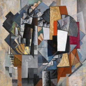 Íróasztal és szoba alkotó: Kazimir Severinovich Malevich
