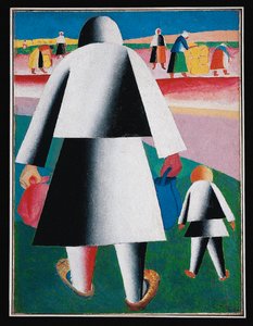 Harvest (festmény vászonra) alkotó: Kazimir Severinovich Malevich