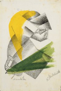 Ima II, 1913 körül alkotó: Kazimir Severinovich Malevich
